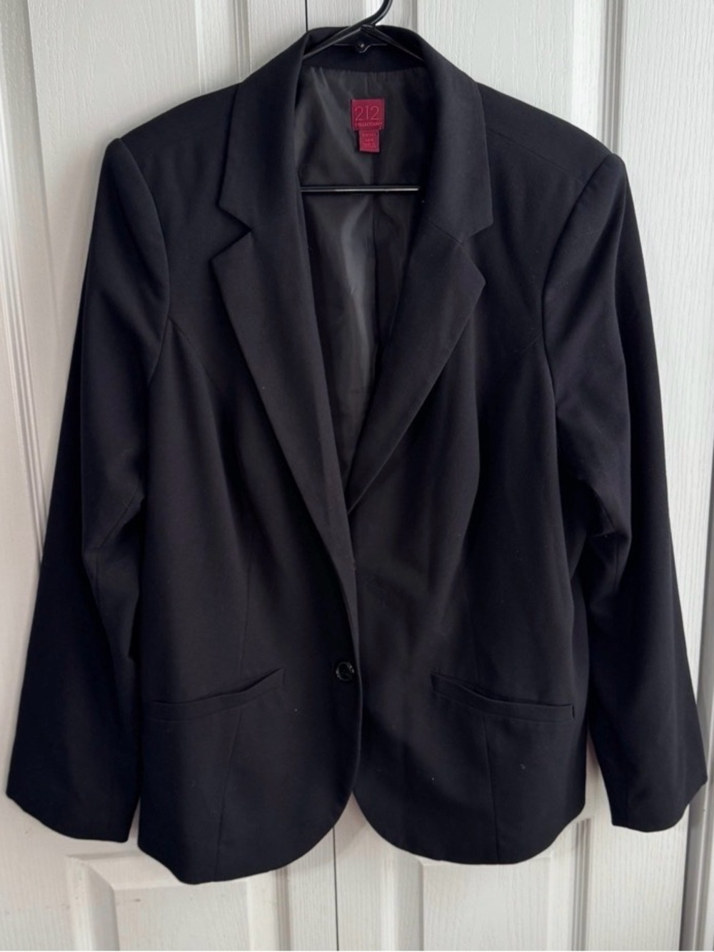 212 by Teri Jon Black Suit Jacket Blazer